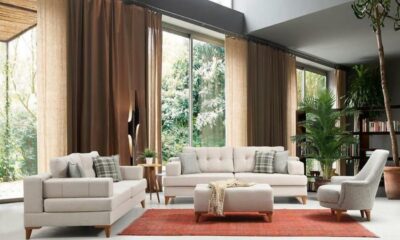 Karmen Beyaz Koltuk Takımı