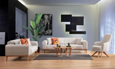 Vento Beyaz Koltuk Takımı